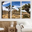 Joshua Tree Desert Wall Art Canvas Print – Framed