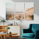 Beach Landscape Wall Art Canvas Print – Framed Sand Dune