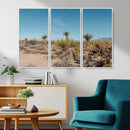 Joshua Tree Wall Art Canvas Print – Framed Desert Landscape