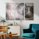 Abstract Grey Gold Wall Art – Modern Geometric Canvas by MyGreatCanvas | Canvas Wall Art Prints | Photo Prints & Wall Decor