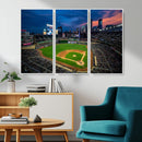 Target Field Wall Art Canvas Print – Baseball Stadium Scene, by MyGreatCanvas | Canvas Wall Art Prints | Photo Prints & Wall Decor