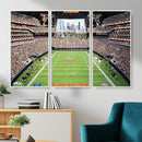 Chicago Bears Soldiers Field Wall Art Canvas Print – Framed