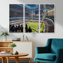 Chicago Dome Stadium Wall Art Canvas Print – Framed Modern