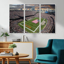 Chicago Bears Soldiers Field Wall Art Canvas Print – Framed