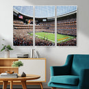Chicago Bears Soldiers Field Wall Art Canvas Print – Framed