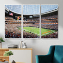 Chicago Bears Soldiers Field Wall Art Canvas Print – Framed