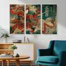 Tsukioka Yoshitoshi Samurai Wall Art – Japanese Katana by MyGreatCanvas | Canvas Wall Art Prints | Photo Prints & Wall Decor