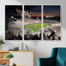 Epic Night Football Stadium Wall Art Canvas Print, Fireworks by MyGreatCanvas | Canvas Wall Art Prints | Photo Prints & Wall Decor