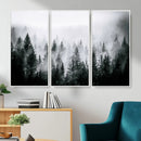 Foggy Pine Forest Canvas Wall Art by MyGreatCanvas | Canvas Wall Art Prints | Photo Prints & Wall Decor
