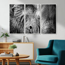 Wild Old Elephant Wall Art Canvas Print by MyGreatCanvas | Canvas Wall Art Prints | Photo Prints & Wall Decor