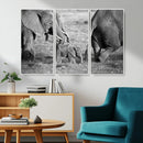 Wild Elephant Wall Art Canvas Print by MyGreatCanvas | Canvas Wall Art Prints | Photo Prints & Wall Decor