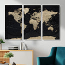 World Map Wall Art Print – Detailed Map of the World Wall by MyGreatCanvas | Canvas Wall Art Prints | Photo Prints & Wall Decor