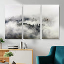 Foggy Forest Wall Art Canvas Print, Misty Pine Tree by MyGreatCanvas | Canvas Wall Art Prints | Photo Prints & Wall Decor