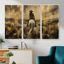 Cowgirl Wall Art Canvas Print, Western Horse Rider Wall Art, by MyGreatCanvas | Canvas Wall Art Prints | Photo Prints & Wall Decor