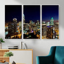 Atlanta Skyline Wall Art Canvas Print – Modern Cityscape by MyGreatCanvas | Canvas Wall Art Prints | Photo Prints & Wall Decor