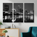Austin Skyline Wall Art Canvas Print, Austin Downtown Night by MyGreatCanvas | Canvas Wall Art Prints | Photo Prints & Wall Decor