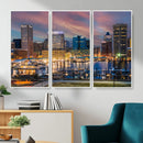 Baltimore Skyline Wall Art Canvas Print, Baltimore Downtown by MyGreatCanvas | Canvas Wall Art Prints | Photo Prints & Wall Decor