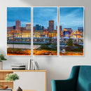 Baltimore Skyline Wall Art Canvas Print, Baltimore Downtown by MyGreatCanvas | Canvas Wall Art Prints | Photo Prints & Wall Decor