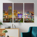 Baltimore Skyline Wall Art Canvas Print, Baltimore Downtown by MyGreatCanvas | Canvas Wall Art Prints | Photo Prints & Wall Decor