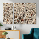 Abstract Longhorn Wall Art Canvas Print - Farm Animal by MyGreatCanvas | Canvas Wall Art Prints | Photo Prints & Wall Decor