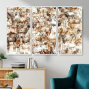 Farmhouse Bighorn Sheep Wall Art Canvas Print - Abstract by MyGreatCanvas | Canvas Wall Art Prints | Photo Prints & Wall Decor