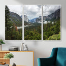 Yosemite Valley Wall Art Canvas Print – Misty Mountain by MyGreatCanvas | Canvas Wall Art Prints | Photo Prints & Wall Decor