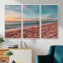 Pastel Beach Wall Art Canvas Print – Soft Coastal by MyGreatCanvas | Canvas Wall Art Prints | Photo Prints & Wall Decor