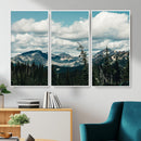 Mountain Forest Wall Art Canvas Print, Alpine Pine Tree by MyGreatCanvas | Canvas Wall Art Prints | Photo Prints & Wall Decor
