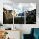 Yosemite Valley Mountain Wall Art Canvas Print, Granite by MyGreatCanvas | Canvas Wall Art Prints | Photo Prints & Wall Decor