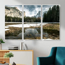 Yosemite Valley Mountain Wall Art Canvas Print, Granite by MyGreatCanvas | Canvas Wall Art Prints | Photo Prints & Wall Decor