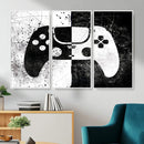 Abstract Gaming Controller Wall Art Canvas Print by MyGreatCanvas | Canvas Wall Art Prints | Photo Prints & Wall Decor