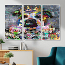 Graffiti Dog Wall Art Decor for Teen Bedroom - Abstract by MyGreatCanvas | Canvas Wall Art Prints | Photo Prints & Wall Decor