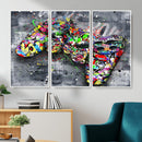 Graffiti Gaming Canvas Wall Art For Bedroom - Gaming Wall by MyGreatCanvas | Canvas Wall Art Prints | Photo Prints & Wall Decor
