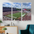 Georgia Bulldogs Stadium Wall Art Canvas Print, Sanford by MyGreatCanvas | Canvas Wall Art Prints | Photo Prints & Wall Decor