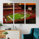 Georgia Bulldogs Stadium Wall Art Canvas Print, Sanford by MyGreatCanvas | Canvas Wall Art Prints | Photo Prints & Wall Decor