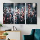 Winter Heather Wall Art Canvas Print, Frosted Floral Nature by MyGreatCanvas | Canvas Wall Art Prints | Photo Prints & Wall Decor
