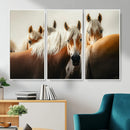 Wild Horse Herd Wall Art Canvas Print, Natural Horse by MyGreatCanvas | Canvas Wall Art Prints | Photo Prints & Wall Decor