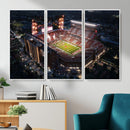 Oklahoma Memorial Stadium - Gaylord Memorial Stadium Wall by MyGreatCanvas | Canvas Wall Art Prints | Photo Prints & Wall Decor