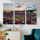 Donald W. Reynolds Razorback Stadium Wall Art Canvas Print – by MyGreatCanvas | Canvas Wall Art Prints | Photo Prints & Wall Decor