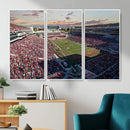 Ole Miss Rebels Vaught Hemingway Stadium Wall Art Canvas by MyGreatCanvas | Canvas Wall Art Prints | Photo Prints & Wall Decor