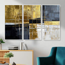 Gold Navy Abstract Wall Art Canvas Print, Modern Luxury by MyGreatCanvas | Canvas Wall Art Prints | Photo Prints & Wall Decor