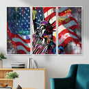 USA Statue of Liberty Graffiti Street Art Wall Art Canvas by MyGreatCanvas | Canvas Wall Art Prints | Photo Prints & Wall Decor