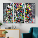Abstract Graffiti Collage Street Art Wall Art Canvas Print by MyGreatCanvas | Canvas Wall Art Prints | Photo Prints & Wall Decor