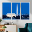 Washington DC Skyline Wall Art Canvas Print – Lincoln by MyGreatCanvas | Canvas Wall Art Prints | Photo Prints & Wall Decor
