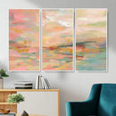Abstract Pastel Landscape Wall Art Canvas Print – Soft Pink by MyGreatCanvas | Canvas Wall Art Prints | Photo Prints & Wall Decor