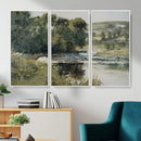 Edward Mitchell Bannister Streamside Wall Art Canvas Print by MyGreatCanvas | Canvas Wall Art Prints | Photo Prints & Wall Decor