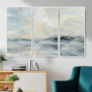 Abstract Coastal Landscape Wall Art Canvas Print – Soft Blue by MyGreatCanvas | Canvas Wall Art Prints | Photo Prints & Wall Decor