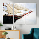 Sailboat Wall Art Canvas Print, Vintage Ship Bow Framed by MyGreatCanvas | Canvas Wall Art Prints | Photo Prints & Wall Decor