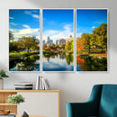 Charlotte Skyline Canvas Wall Art Print – North Carolina Cityscape Photography Print by MyGreatCanvas | Canvas Wall Art Prints | Photo Prints & Wall Decor