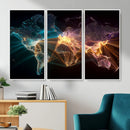World Map and Global Flight Routes Map Canvas Wall Art, Worldwide Aviation Network Print, International Air Travel Wall Decor by MyGreatCanvas | Canvas Wall Art Prints | Photo Prints & Wall Decor